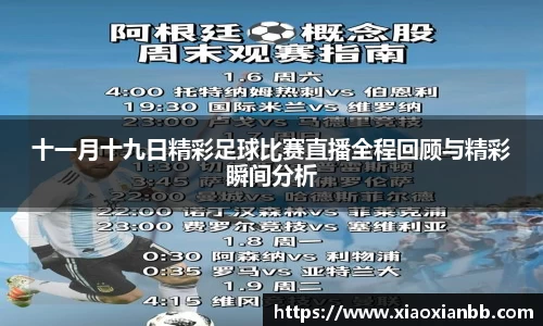 十一月十九日精彩足球比赛直播全程回顾与精彩瞬间分析