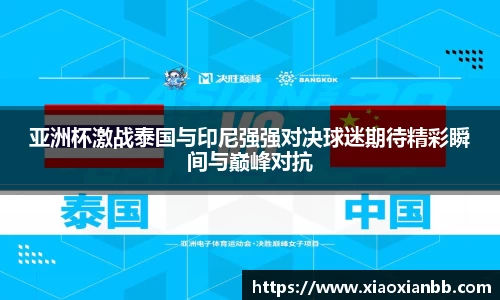 亚洲杯激战泰国与印尼强强对决球迷期待精彩瞬间与巅峰对抗
